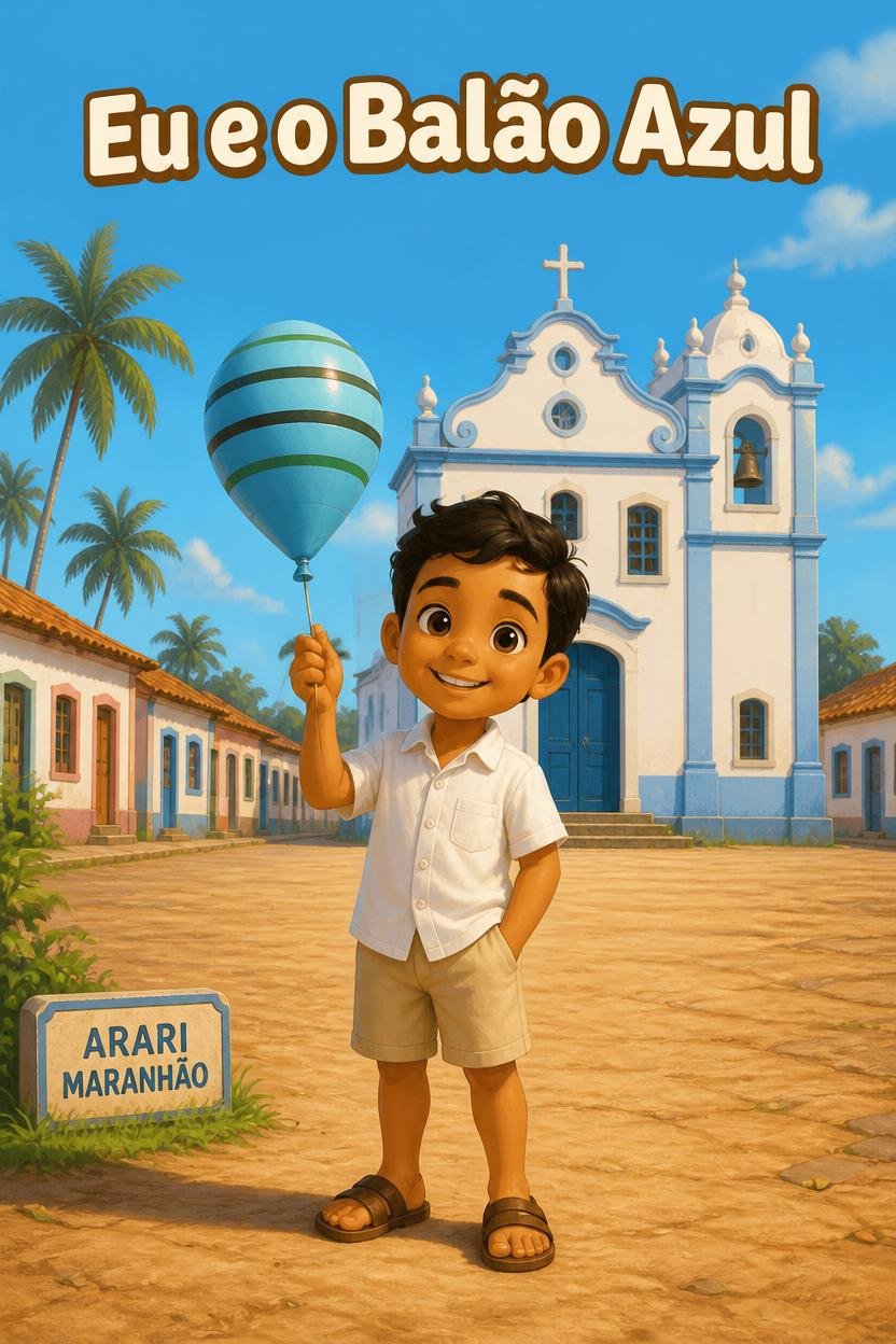 Eu e o balão azul