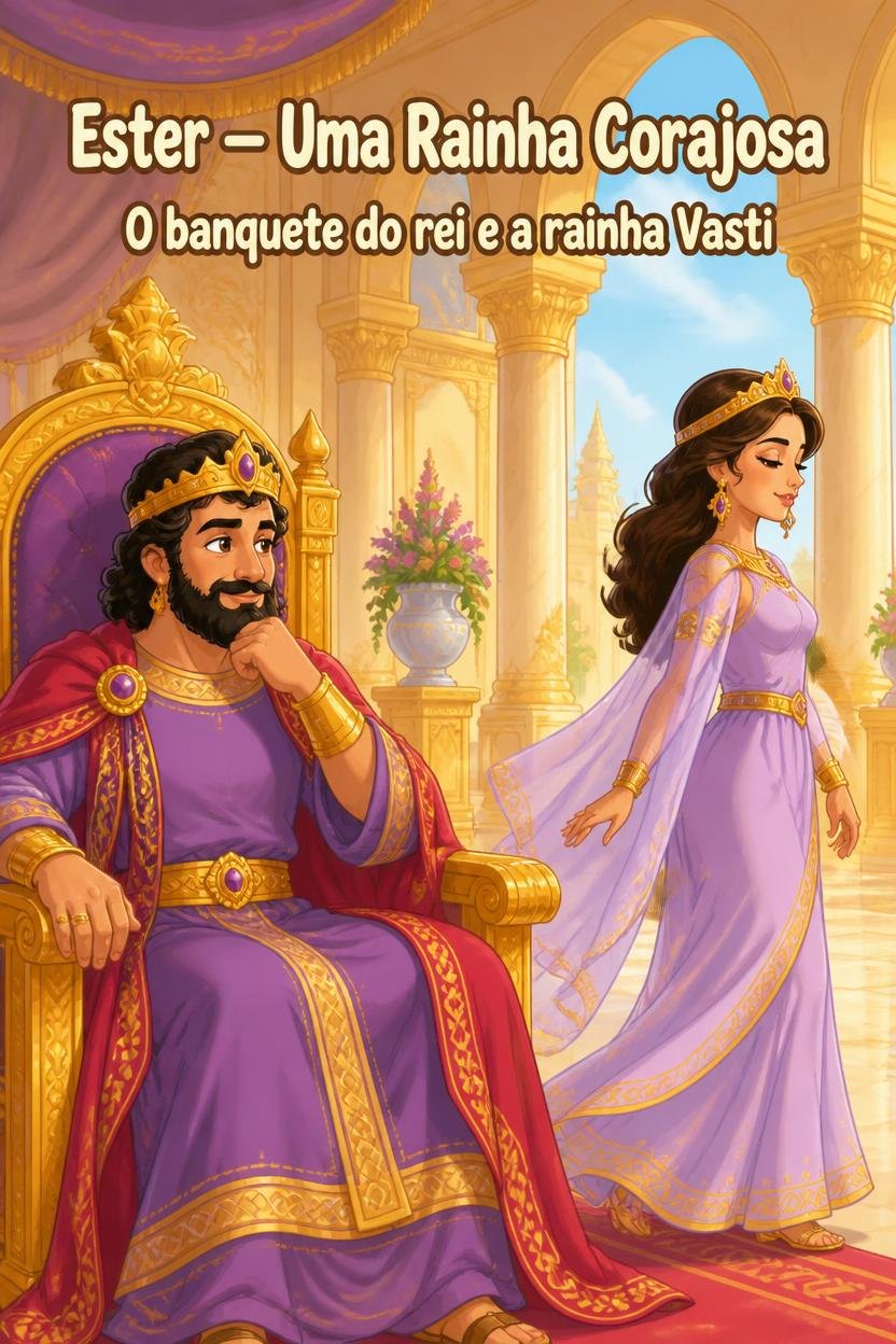 O banquete do rei e a rainha Vasti